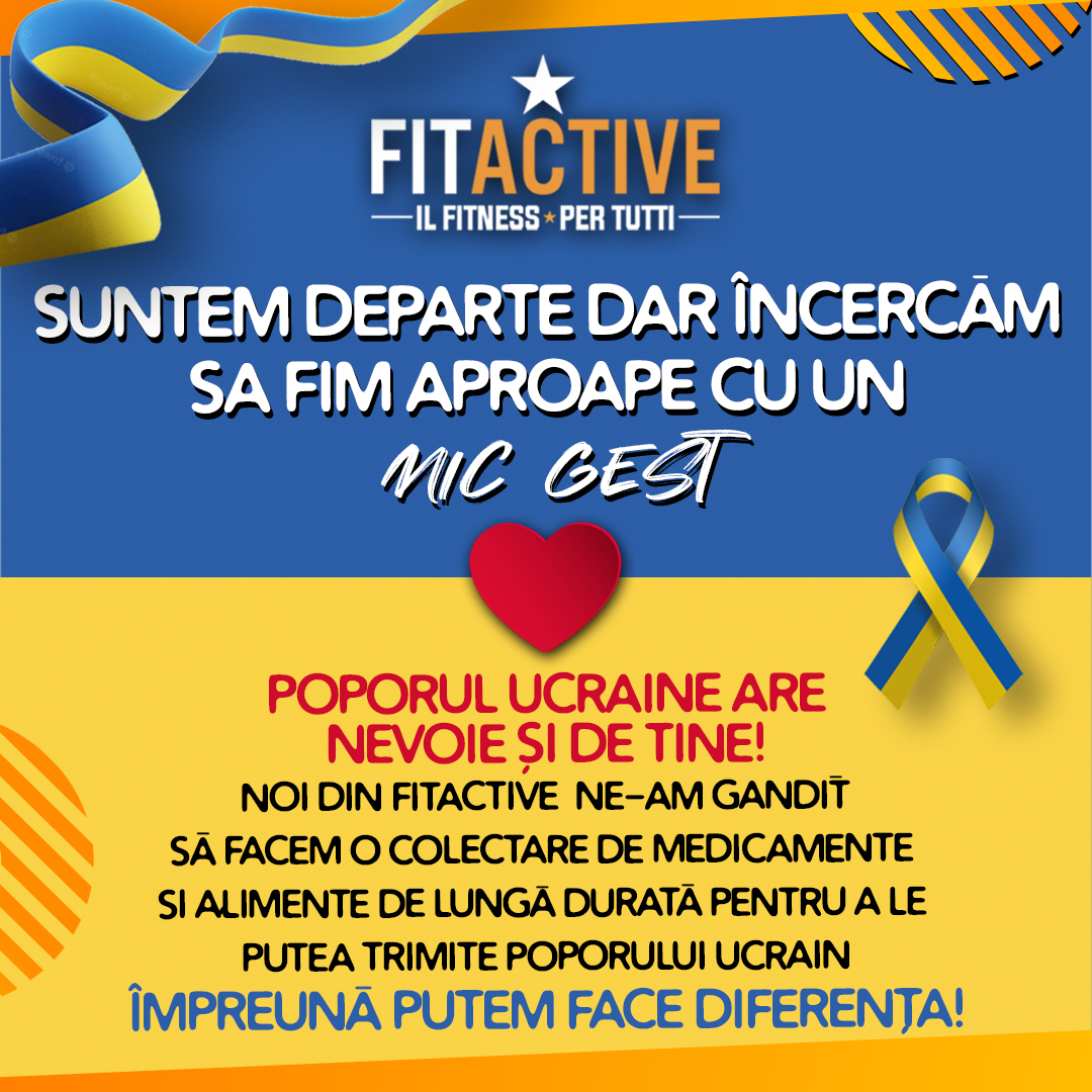 FitActive sostegno Ucraina