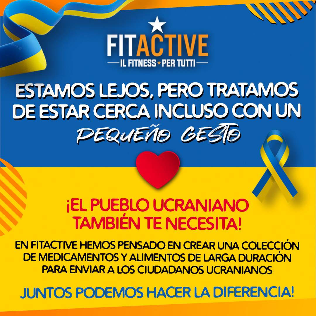 FitActive sostegno Ucraina
